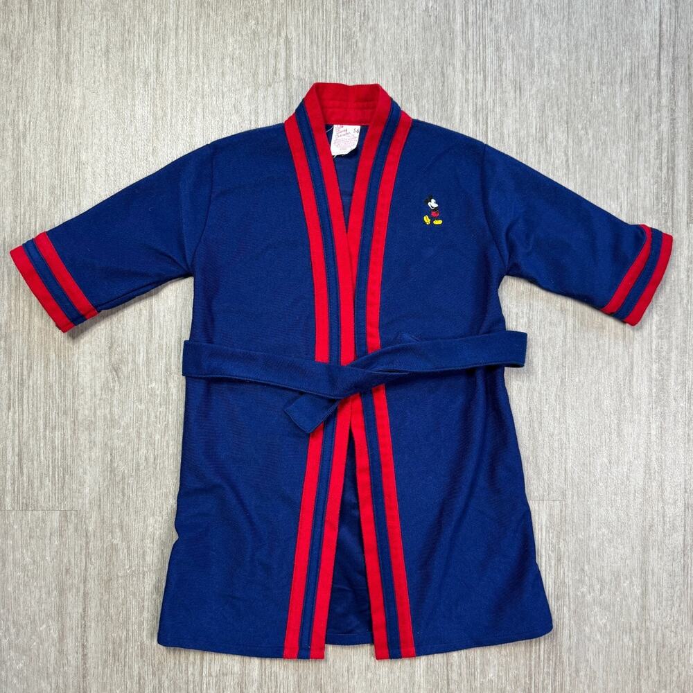 Vintage Kids Blue and Red Button Down Shirt